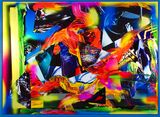 Bret Easton Ellis by TV Moore contemporary artwork photography