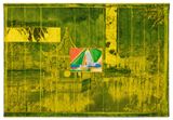 Water Pavilions by Li Qing contemporary artwork painting print textile
