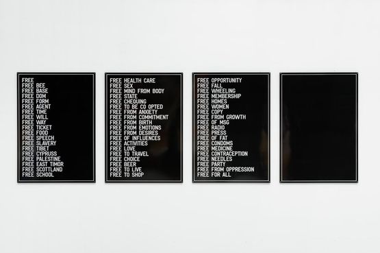 untitled 2022 free everything by Rirkrit Tiravanija contemporary artwork Works on Paper