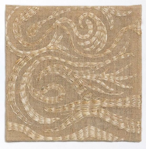 Untitled by Alessandro Fracta contemporary artwork Textile