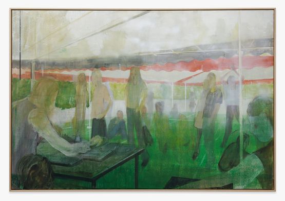 Harsh Noise by Travis Macdonald contemporary artwork Painting