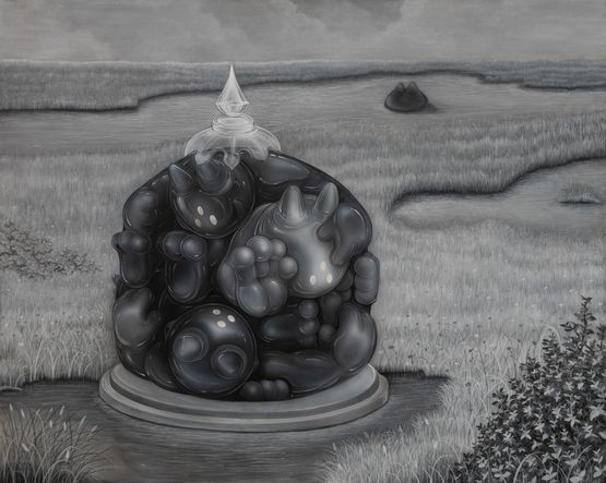 Freedom Unreal by Tos Suntos contemporary artwork Painting
