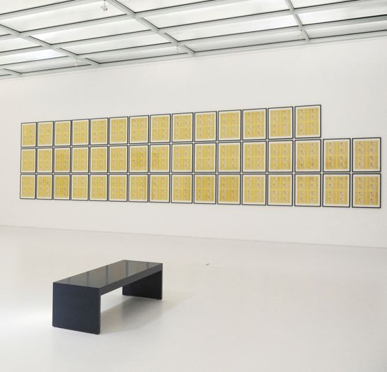Das Jahr 1976 by Hanne Darboven contemporary artwork Works on Paper