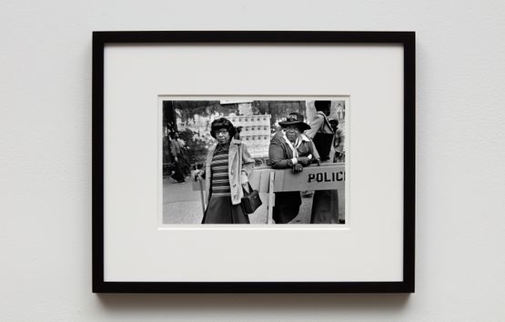 Two Women at a Parade Harlem NY by Dawoud Bey contemporary artwork Sculpture