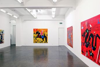 Contemporary art exhibition Chris Heaphy From Here On In at Gow Langsford Gallery Auckland City New Zealand
