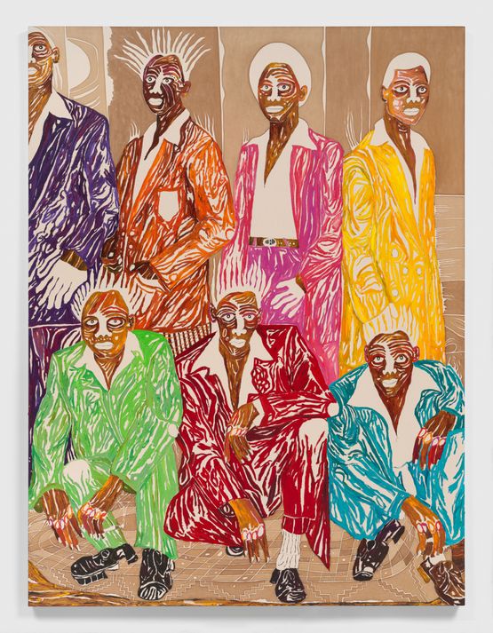North Omaha Emmet Street by Chase Hall contemporary artwork Painting