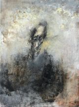 Self-portrait by Ryo Hirano contemporary artwork painting