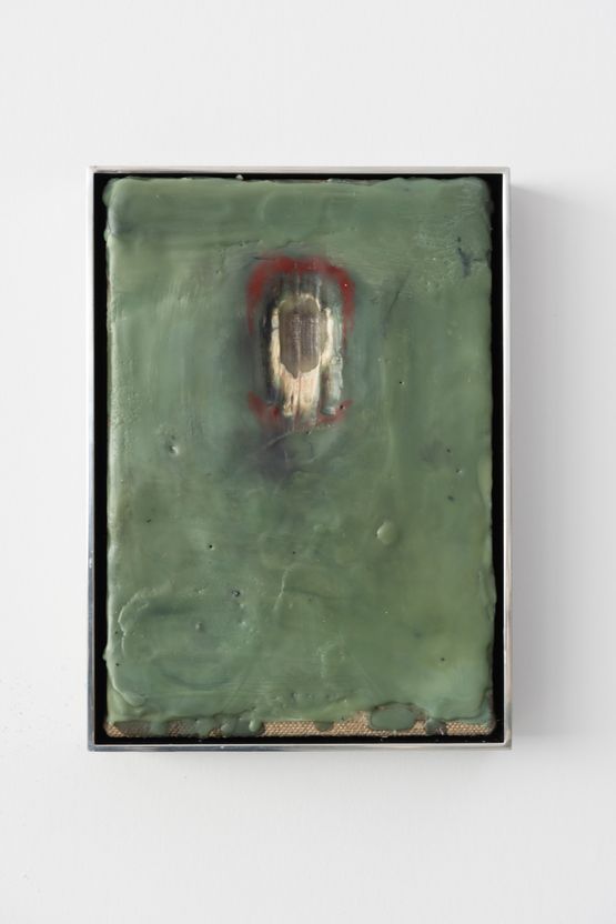 Painting Bitten by a Woman with Gum Sculpture After Hannah Wilke by Tammi Campbell contemporary artwork Sculpture