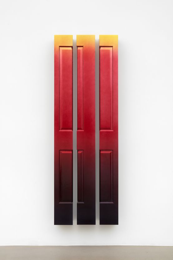 Afterglow Skylark by Jim Lambie contemporary artwork Sculpture