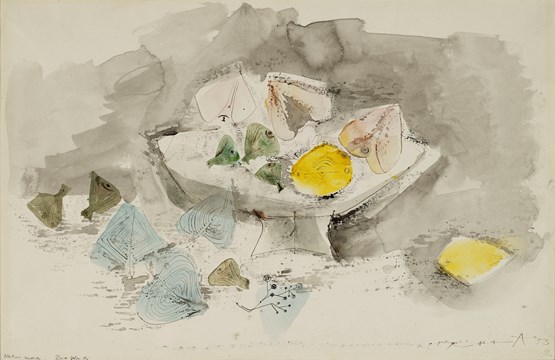 Nature Morte by Zao Wou-Ki contemporary artwork Works on Paper