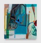 Blue Siren by Amy Sillman contemporary artwork painting