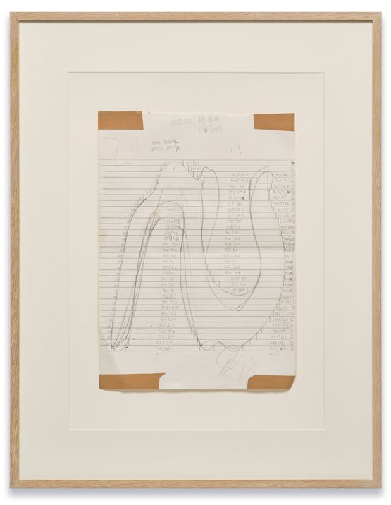 Untitled 1665 by Tony Cragg contemporary artwork Drawing