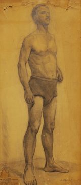 Untitled by Mikayil Abdullayev contemporary artwork drawing