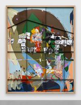 The Piano Service by Helen Marten contemporary artwork painting sculpture textile
