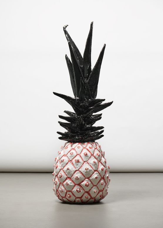 Pineapple by Rose Wylie contemporary artwork Sculpture