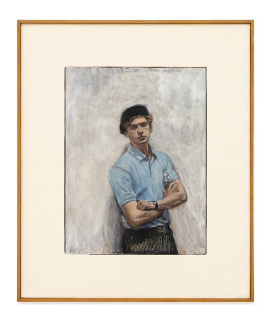 Guard by Giangiacomo Rossetti contemporary artwork Painting