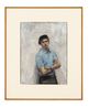 Guard by Giangiacomo Rossetti contemporary artwork Painting