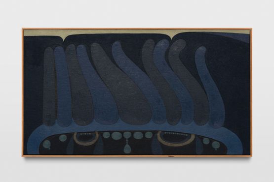Sitting-Bull et le sarcophage romain 20 mars 66 by Leon Wuidar contemporary artwork Painting