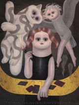 The Time to Choose by Diren Lee contemporary artwork painting