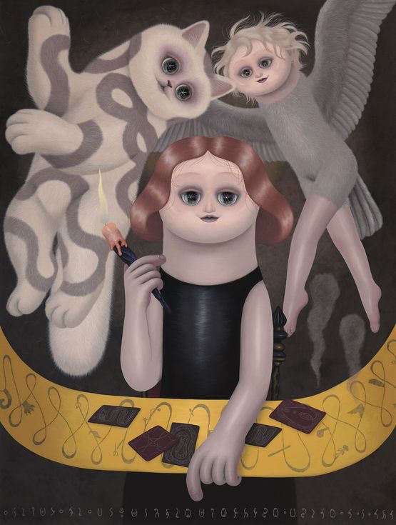 The Time to Choose by Diren Lee contemporary artwork Painting