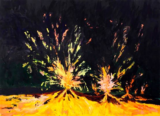 Pintura 317 by Felipe Goes contemporary artwork Painting