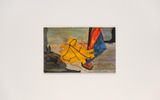 Untitled Yellow Antigua and Windsurfer by Frank Walter contemporary artwork painting photography