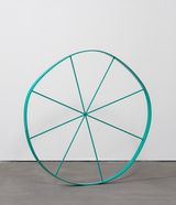Wonky Wheel by Gary Hume contemporary artwork sculpture