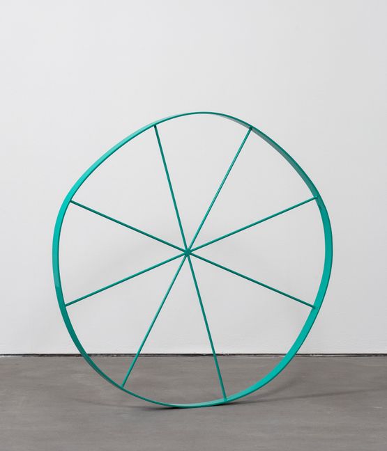 Wonky Wheel by Gary Hume contemporary artwork Sculpture