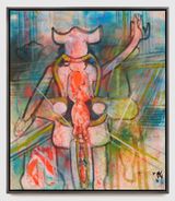 Leternite hors du moi by Roberto Matta contemporary artwork painting works on paper