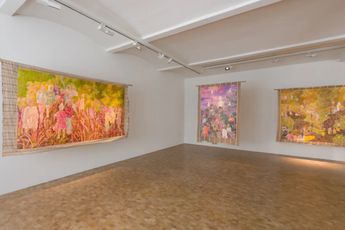 Contemporary art exhibition Nengi Omuku We Were Like Those Who Dreamed at Pippy Houldsworth Gallery London United Kingdom