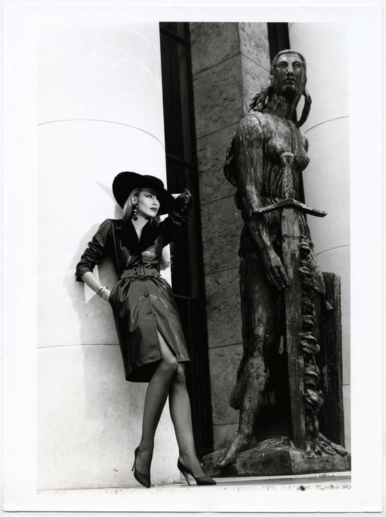 Jerry Hall French Vogue by David Bailey contemporary artwork Photography