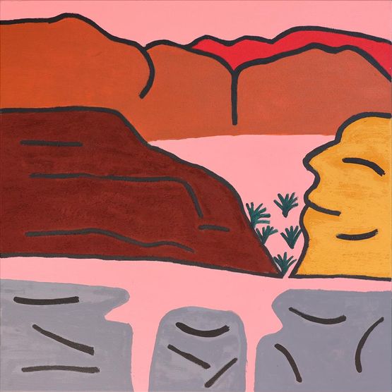 Winuba by Evelyn Malgil contemporary artwork Painting
