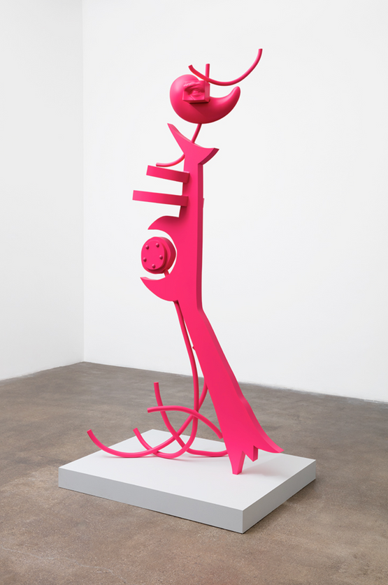 Brain Muscle in a Weird Headspace by Aaron Curry contemporary artwork Mixed Media