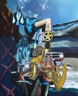 Even the longest day has its end by Rodel Tapaya contemporary artwork painting