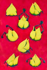Not Today Satan by Clasutta contemporary artwork painting
