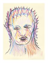 Face and Mask 10 by Carlos Amorales contemporary artwork drawing works on paper