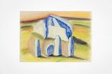 The Quoit II by Luke Edward Hall contemporary artwork works on paper