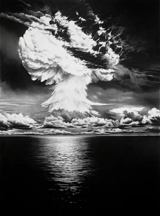 Ivy Mike by Robert Longo contemporary artwork Print