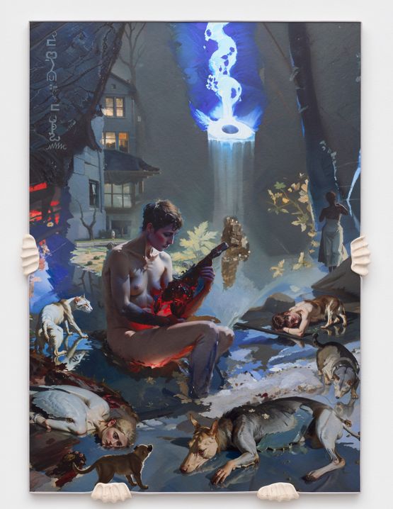 Rogue Planet by Hedda Roman contemporary artwork Print