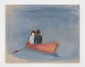 Red Boat by Gideon Rubin contemporary artwork Painting