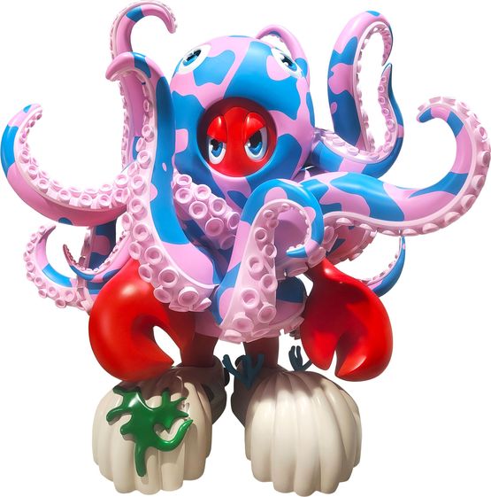 Lobstar Octopus by Philip Colbert contemporary artwork Sculpture