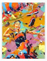 Flaschenpost by Norbert Bisky contemporary artwork painting