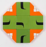 P as Papa Octagon by Pouran Jinchi contemporary artwork painting