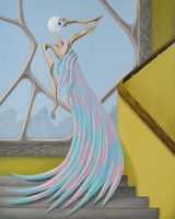 Pale Blue Dot by Alejandro Cardenas contemporary artwork painting