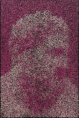 Untitled YRHMALOWFY by Daniel Boyd contemporary artwork painting