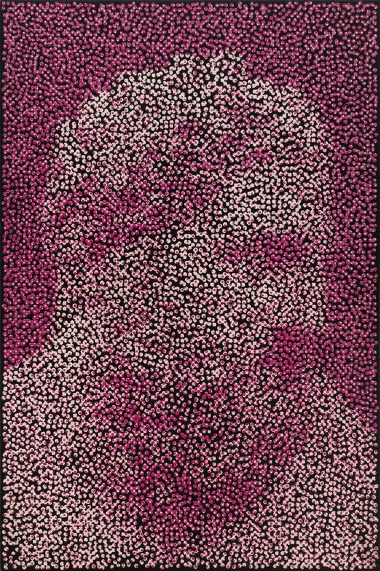 Untitled YRHMALOWFY by Daniel Boyd contemporary artwork Painting
