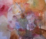 For beneath here by Chelsea Young contemporary artwork painting
