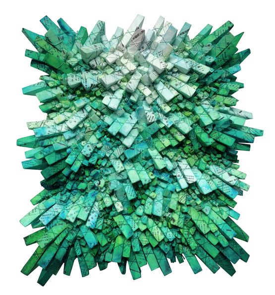 Aggregation24-JL067 by Chun Kwang Young contemporary artwork Works on Paper