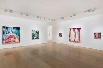 Contemporary art exhibition Jules de Balincourt They Cast Long Shadows at Victoria Miro Mayfair London United Kingdom
