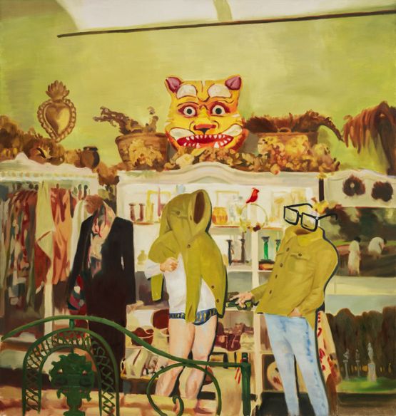 Portrait of an Equal Sign No. 3 by Xie Nanxing contemporary artwork Painting